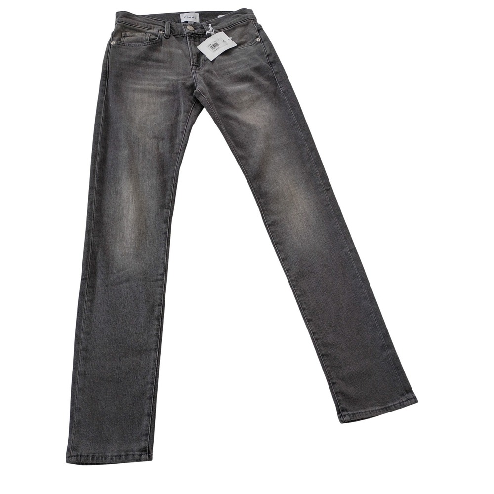 FRAME NWT L'Homme Slim Jeans Mens 29x33 Lake City Grey Mid Rise Prem Denim $230